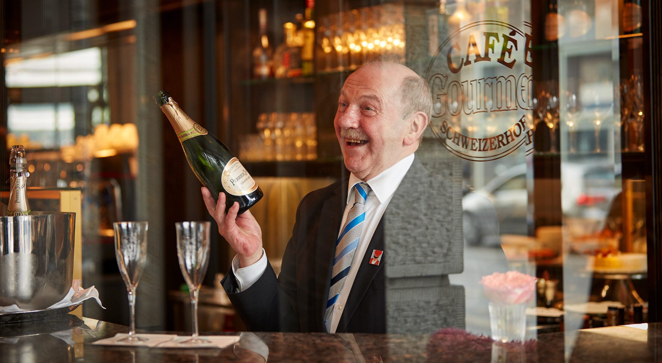 Schweizerhof Zuerich Gastronomie Cafe Gourmet 01 - Hotel Schweizerhof Zürich
